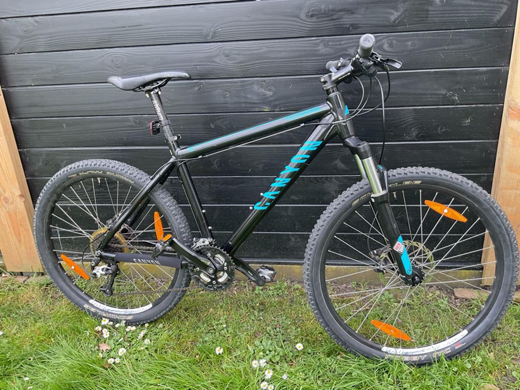 Fraaie Canyon mountainbike met Shimano XT 3x9 en Schwalbe ba, Overige merken, Hardtail, Heren, Ophalen of Verzenden