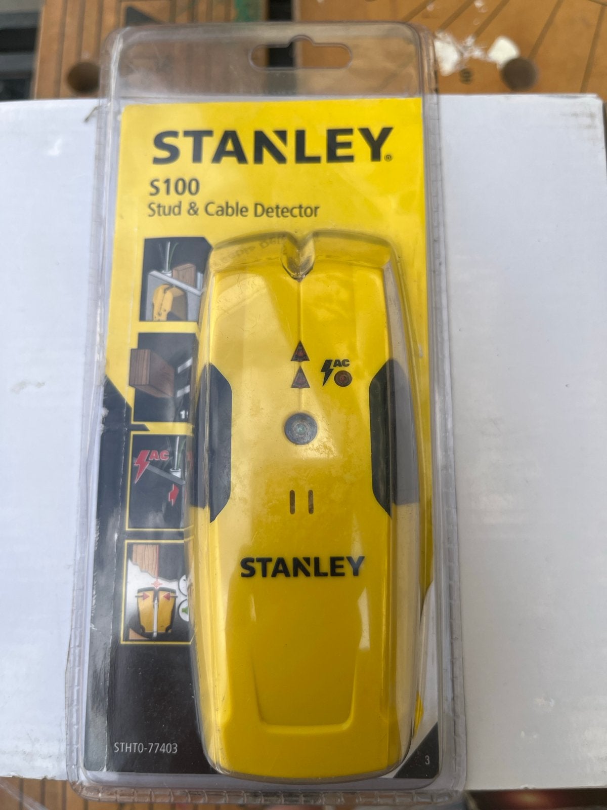 Stanley S100 Stud & Cable Detector - Nieuw in verpakking, Ophalen, Nieuw, Overige meters