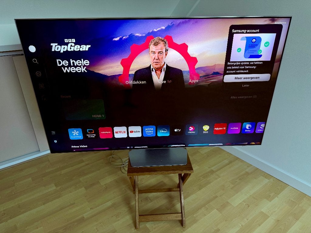 Samsung 55″ QE55QN85CAT – Neo QLED 4K Smart TV – Topbeeld!, Ophalen, QLED, 120 Hz, Zo goed als nieuw