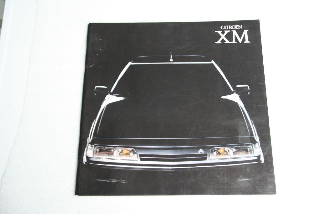 Folder Citroen XM (01-1991) (43), Ophalen of Verzenden, Nieuw, Citroën