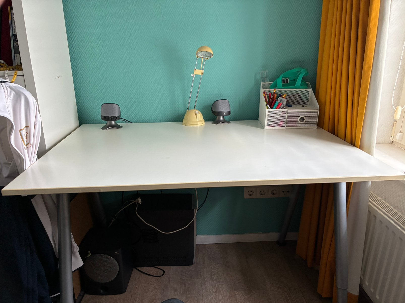 IKEA bureau GALANT, Ophalen, Demontabel, Gebruikt, 120 cm