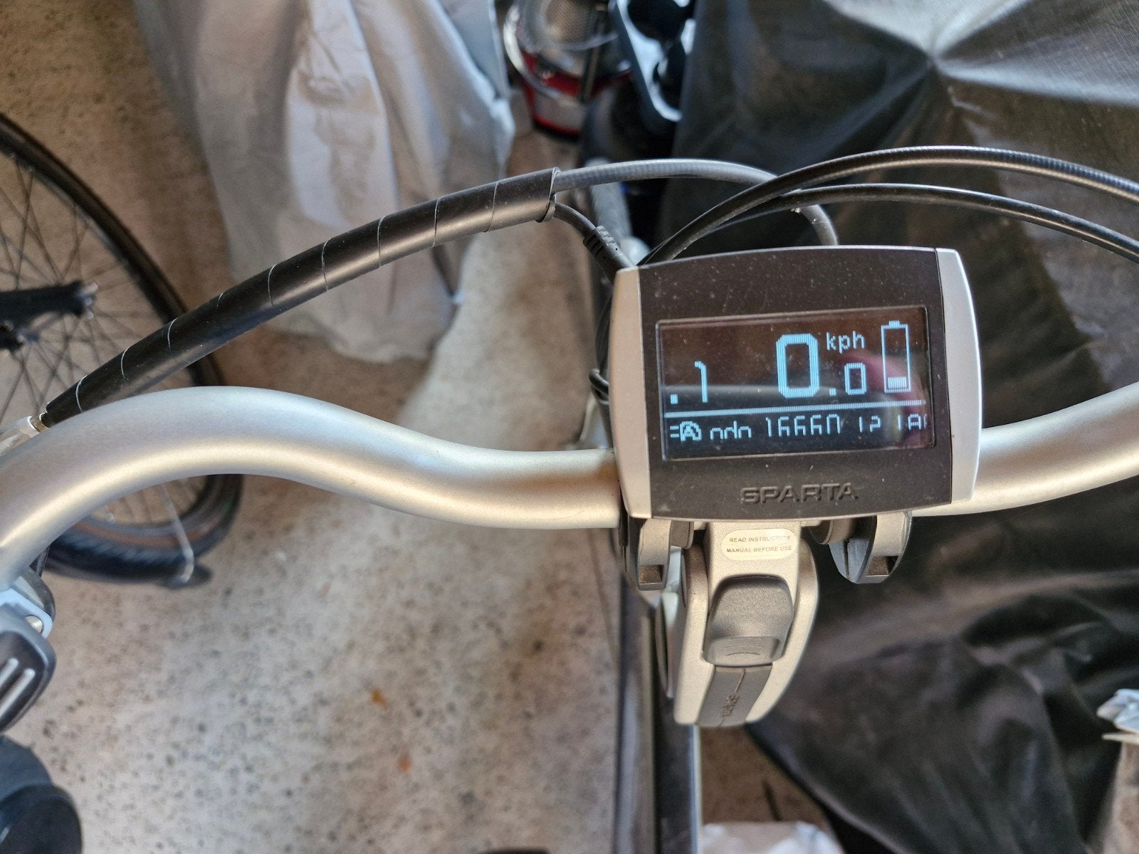 Foto 4 van Sparta C-5 Emotion E-bike - Accu laadt niet op
