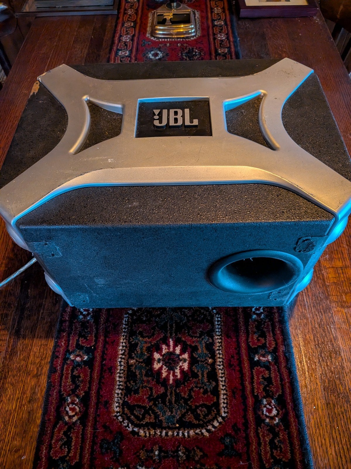 JBL BassPro II actieve subwoofer voor in de auto, Auto diversen, Ophalen of Verzenden, Gebruikt