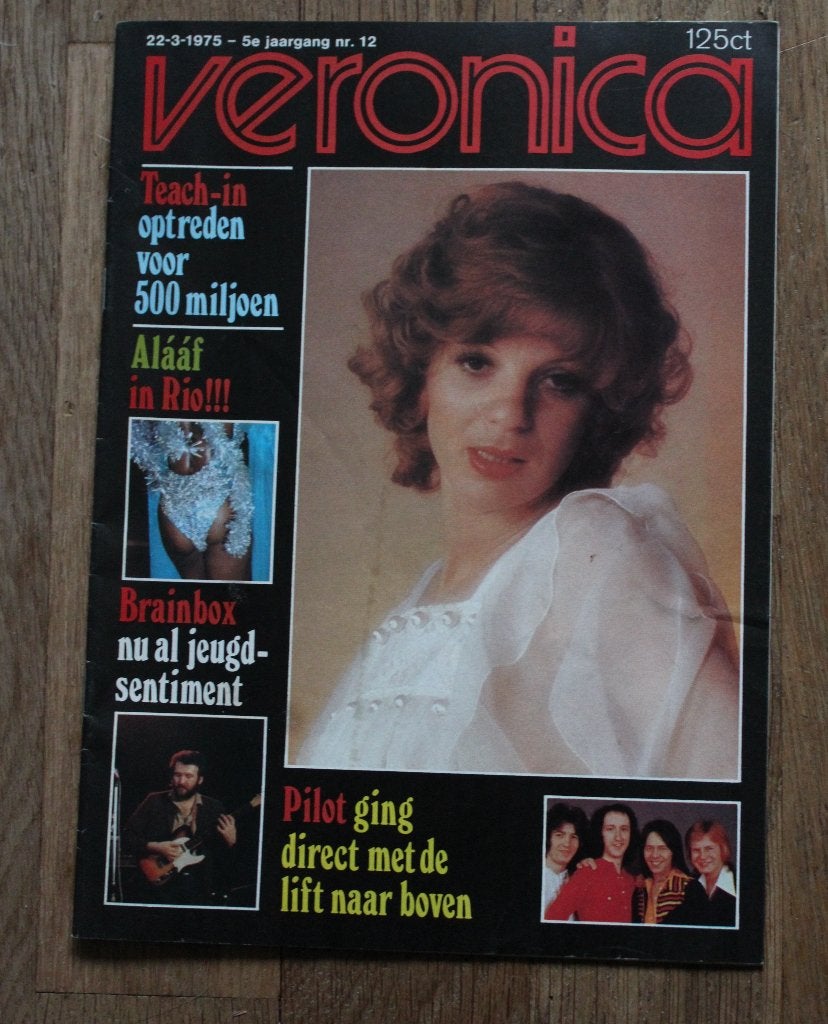 Blad Veronica - nr 12 - 1975, Ophalen of Verzenden, Gelezen, Algemeen