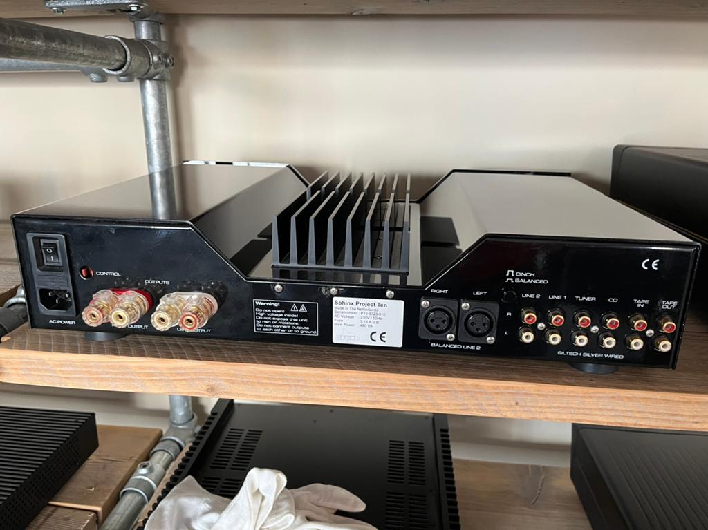 Sphinx Project Ten, Gebruikt, Sphinx, Info@mister-hifi.nl, 120 watt of meer