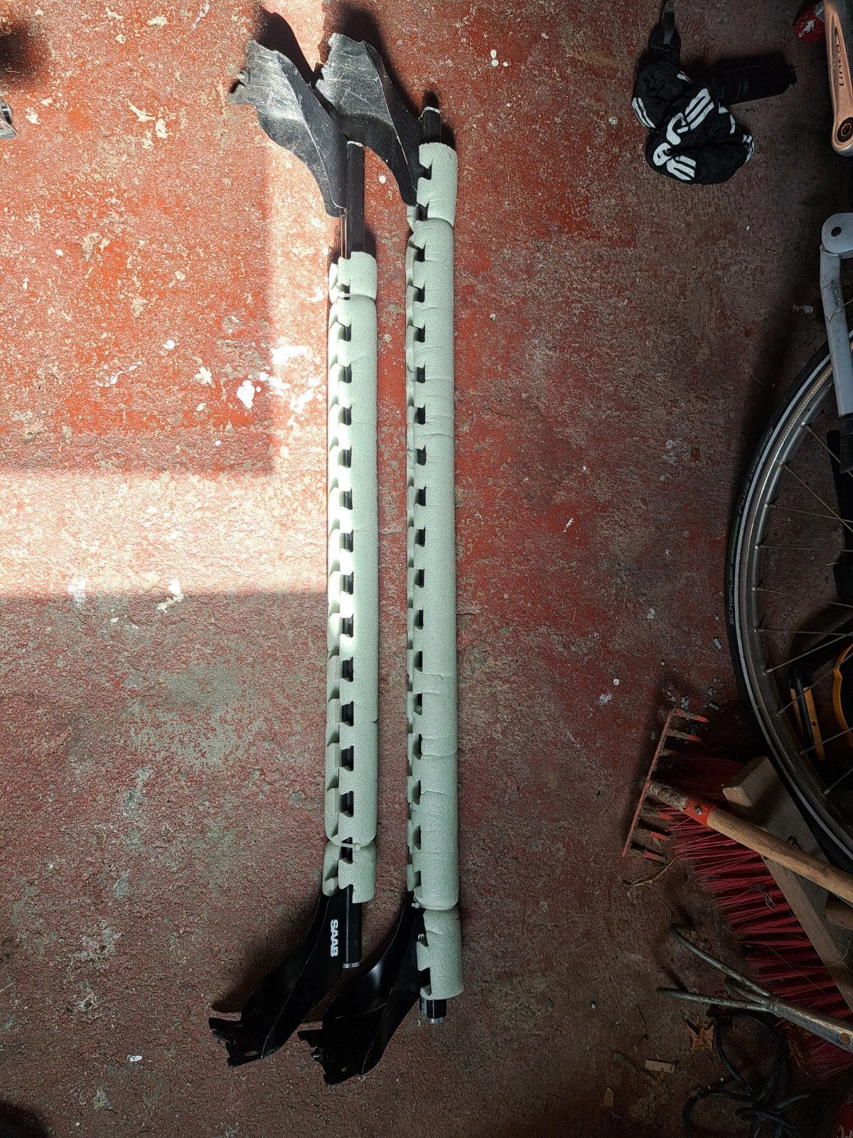 Saab dakdragers voor Saab 9-3 (2002), Auto diversen, Dakdragers, Ophalen, Gebruikt