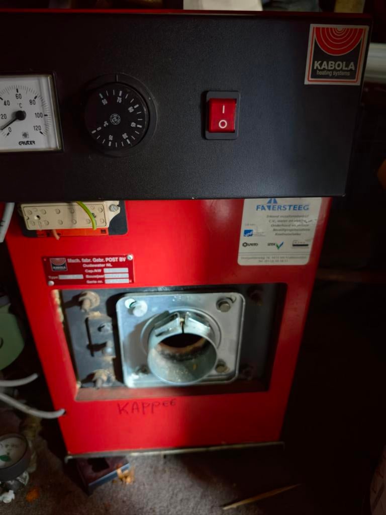 Kabola CV Kachel Brander - Zo goed als nieuw, Verzamelen, Scheepvaart, Zo goed als nieuw, Ophalen of Verzenden