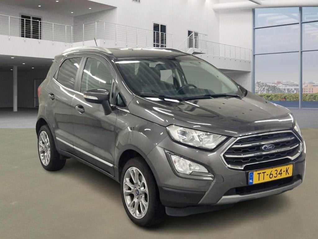 Ford EcoSport 1.0 EcoBoost Titanium|BJ2018|CARPLAY|PDC|CAMER, Auto's, Dealer onderhouden, 125 pk, Gebruikt, Euro 6