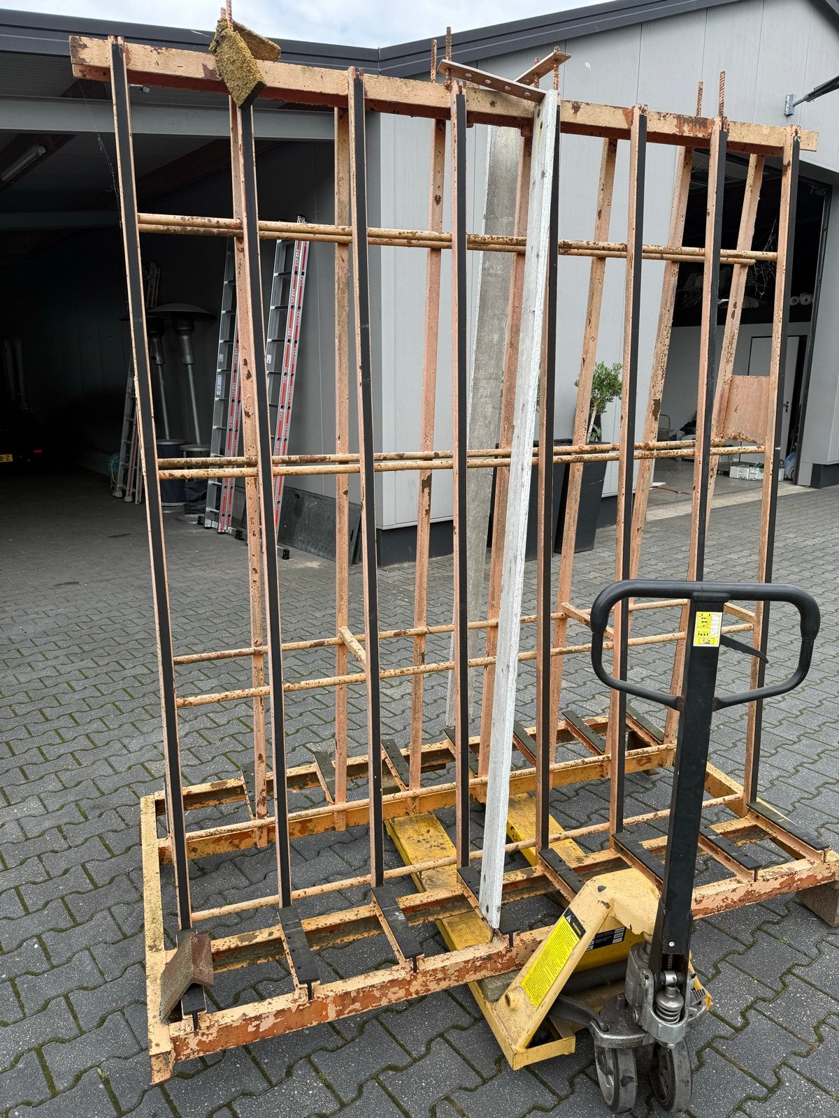 Glazenbok / Glasbok / Transportbok voor glas of platen, Ophalen of Verzenden, Gebruikt, Transportkar