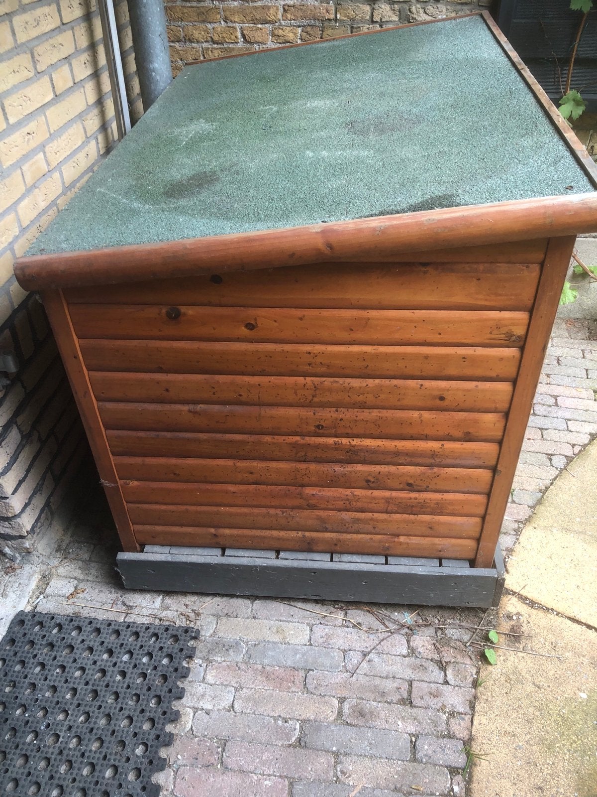 Honden hok hout, Ophalen, 110 cm of meer, 100 cm of meer
