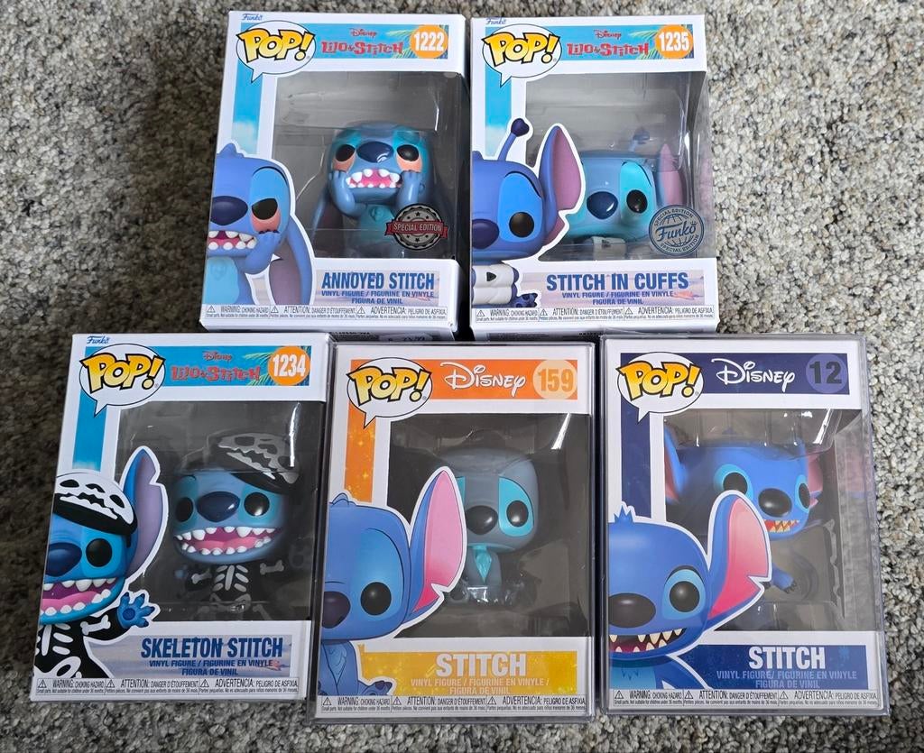 Funko Pop! Stitch Collectie - Diverse Uitvoeringen, Ophalen of Verzenden, Zo goed als nieuw