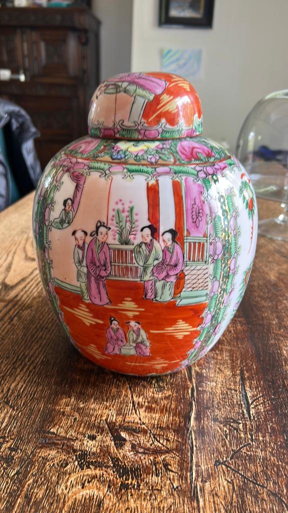 Chinese gemberpot, Ophalen