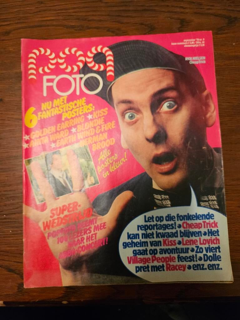 4x Popfoto in redelijke staat zonder grote posters., Ophalen, Gelezen