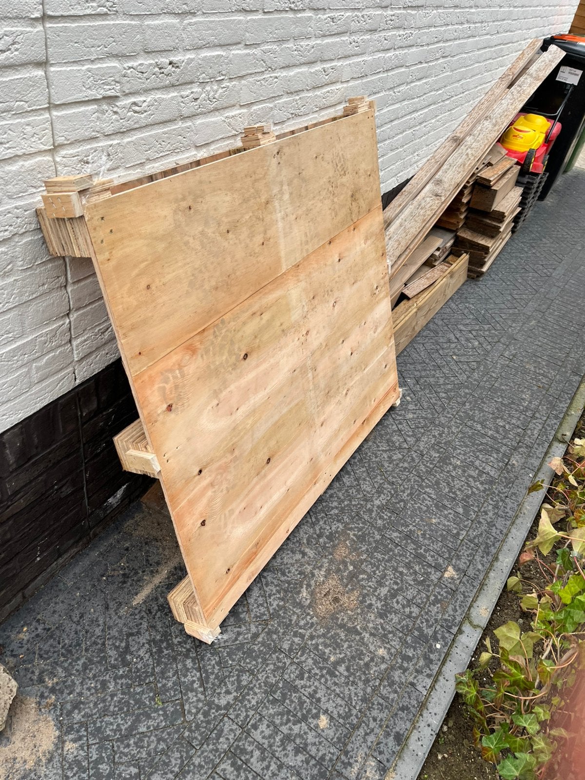 Pallet - Gratis af te halen, Ophalen, Gebruikt, 50 mm of meer, Pallet