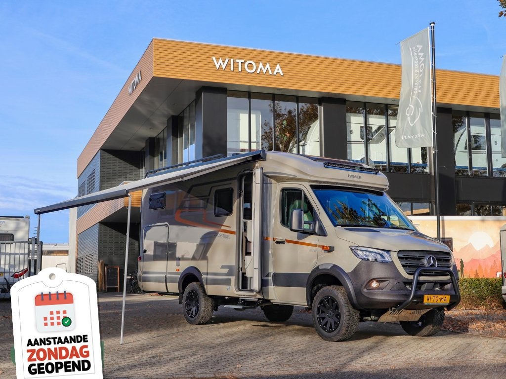 Hymer ML-T 580 4x4 Crosstrail OP LOCATIE !, Caravans en Kamperen, Automaat, Ringverwarming, 6 tot 7 meter, Bedrijf