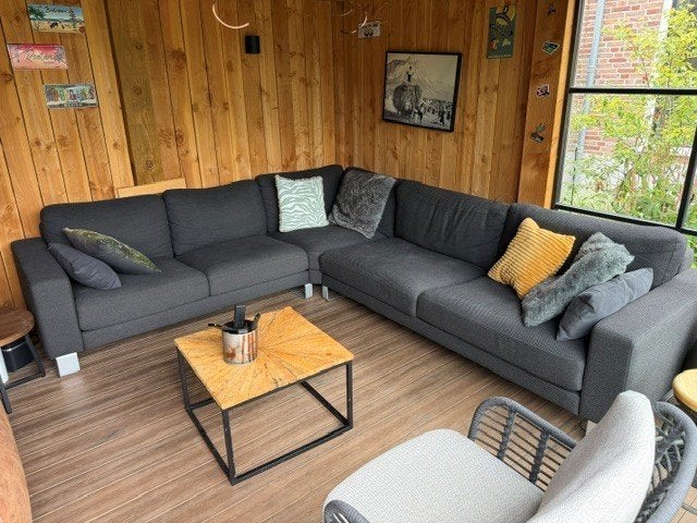 Hoekbank Rolf Benz 305 cm x 270 cm, Ophalen, Gebruikt, Overige materialen, Modern