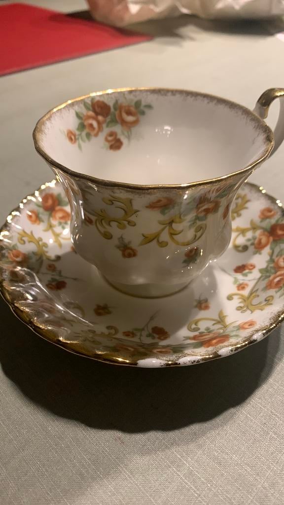 Royal Albert kop/schotel Sheraton series Belinda, Ophalen of Verzenden