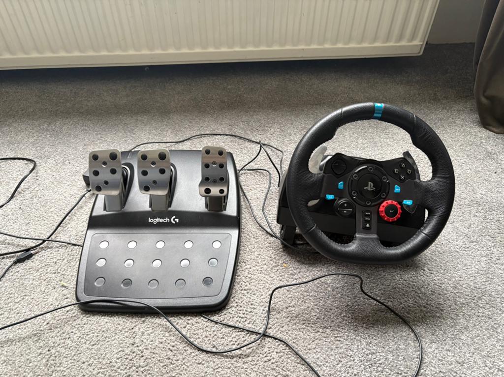 Logitech G29 racestuur + pedalen, Ophalen, Gebruikt