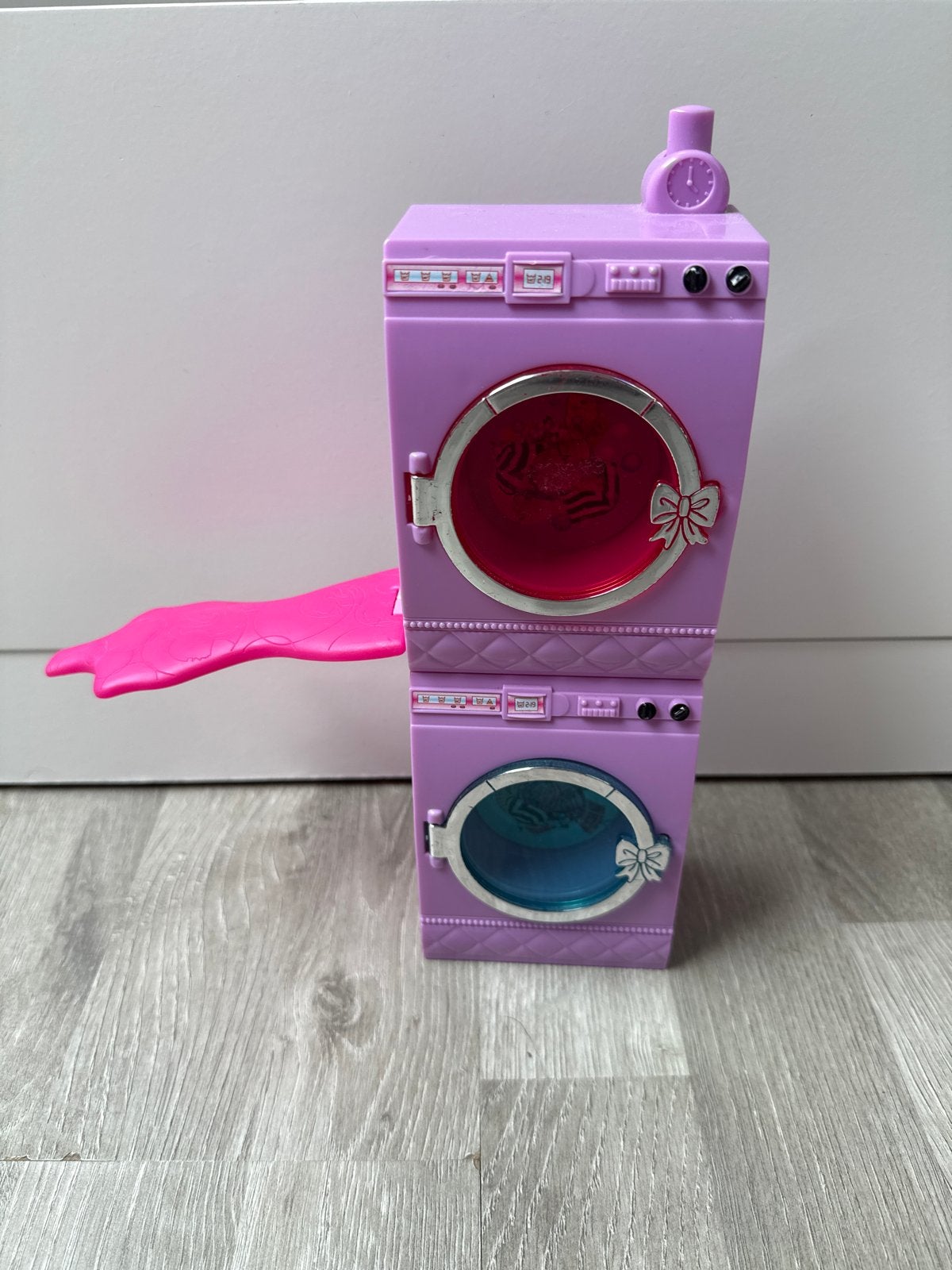 Barbie Wasmachine en Droger met Strijkplank, Ophalen of Verzenden, Gebruikt, Barbie