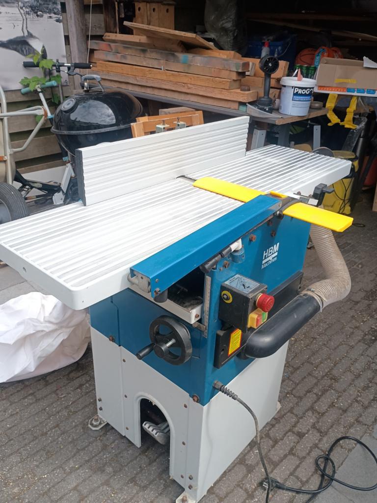 Hbm vlak-vandikte bank, Doe-het-zelf en Verbouw, Schaafmachines, Ophalen