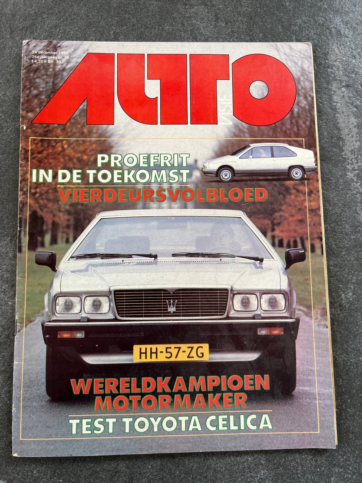 Auto Visie: Maserati Quattroporte, Toyota Celica, Ophalen of Verzenden, Gelezen, Algemeen