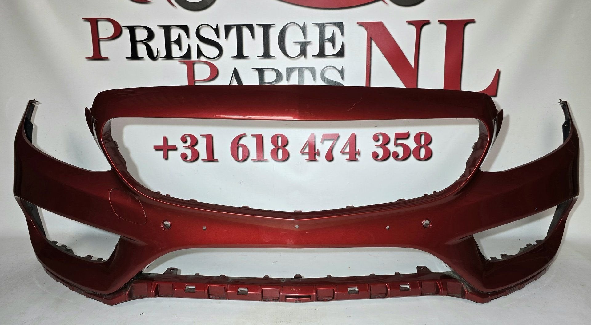 Mercedes C Klasse W205 AMG ORIGINEEL VOORBUMPER A2058850925, Gebruikt, -, Voor, Ophalen of Verzenden