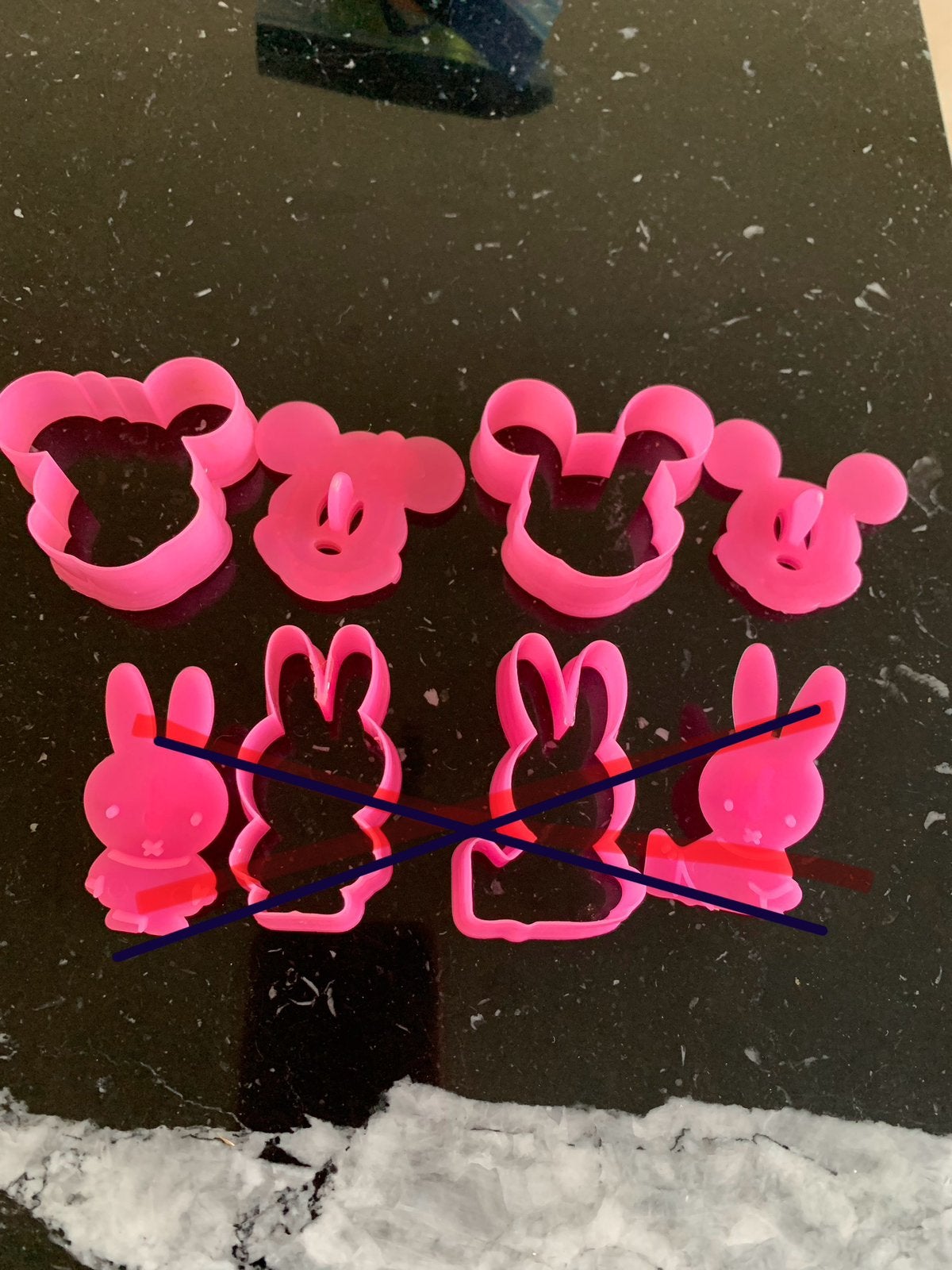 Cookie cutters Disney, Ophalen, Nieuw