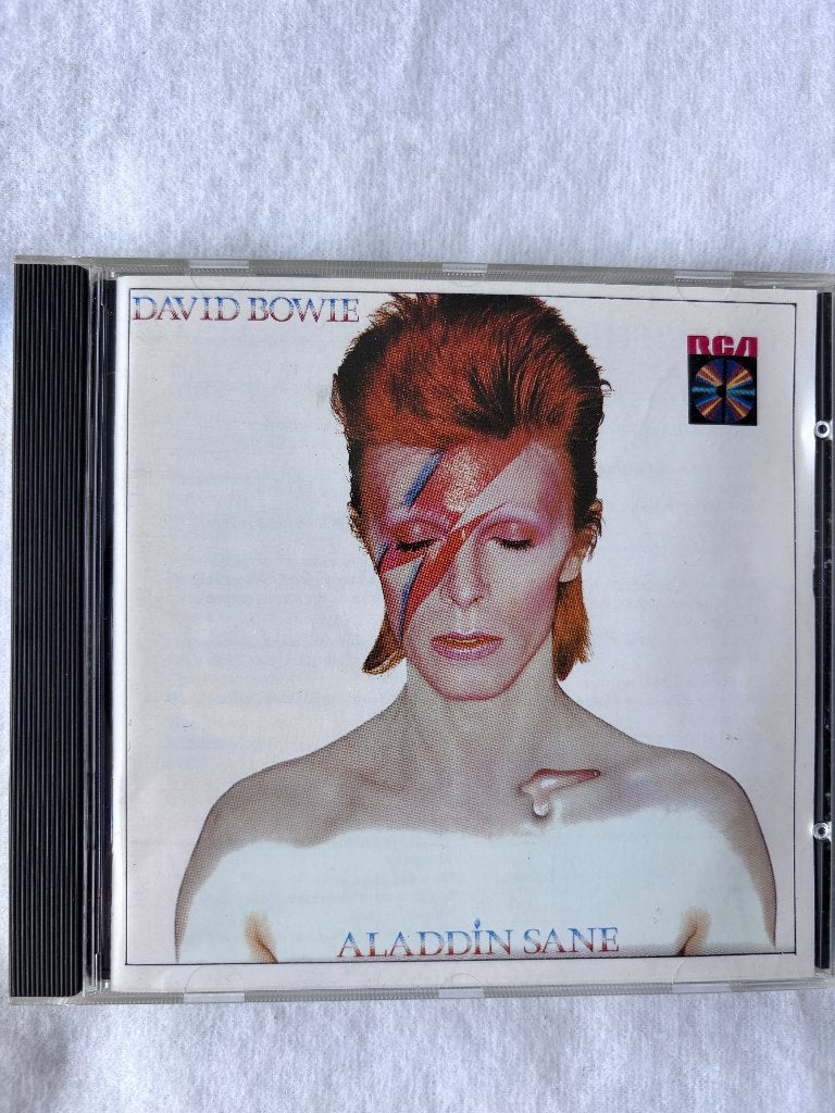 David Bowie "Aladdin Sane", PD 83890 RCA uitgave uit 1984., Inclusief boekje, Ophalen of Verzenden, Zo goed als nieuw, Album