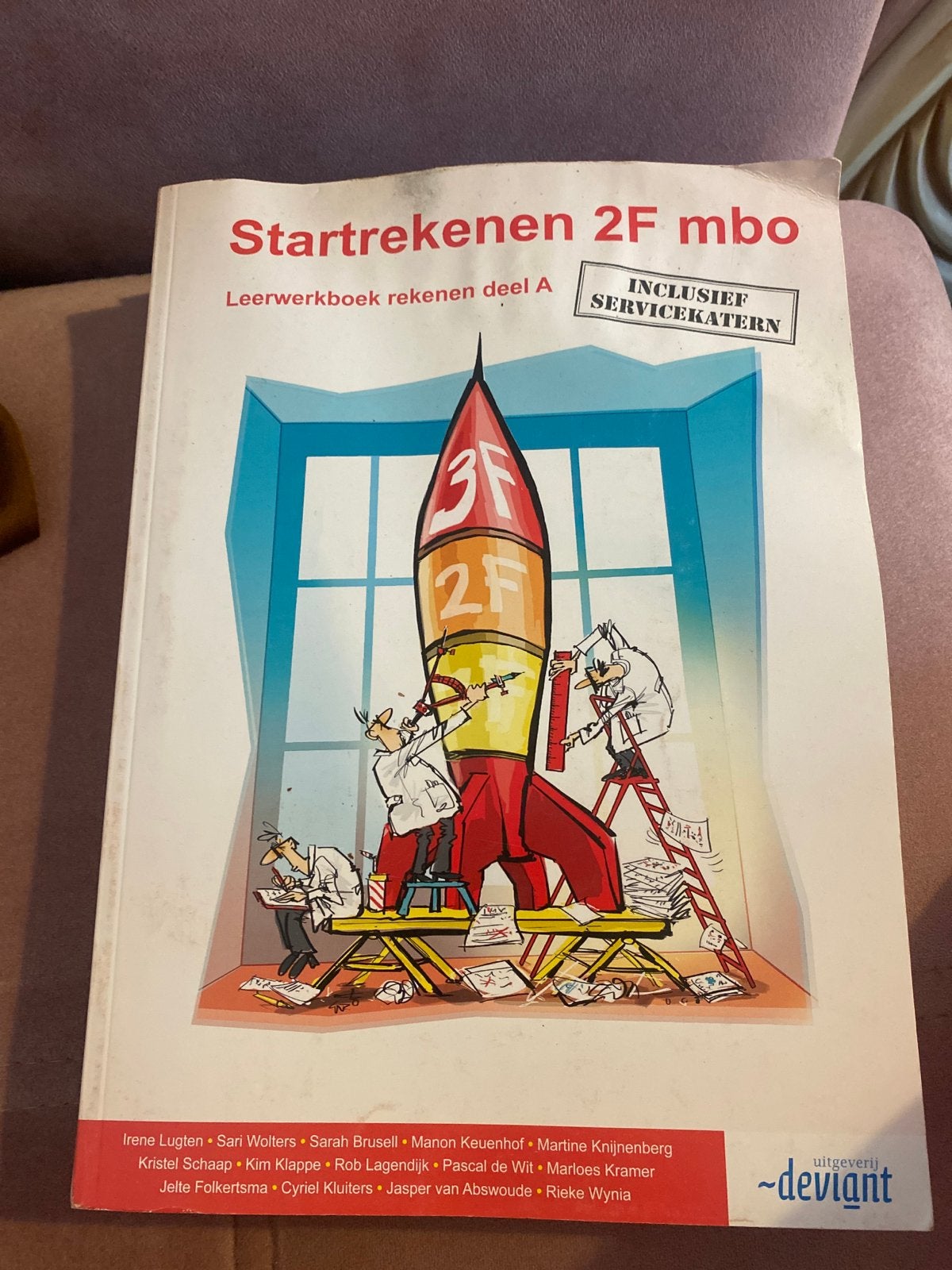 Startrekenen 2F mbo Leerwerkboek rekenen deel A, Ophalen of Verzenden, Beta, Gelezen, MBO