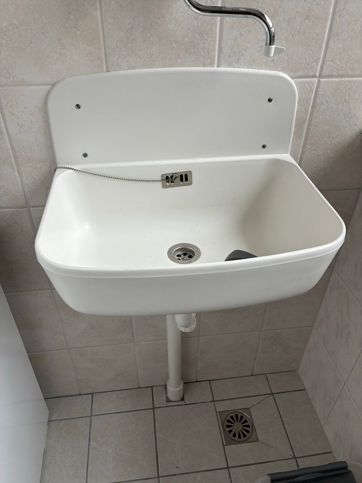 Witte wasbak Gebruikt, Ophalen, Gebruikt, Wastafel