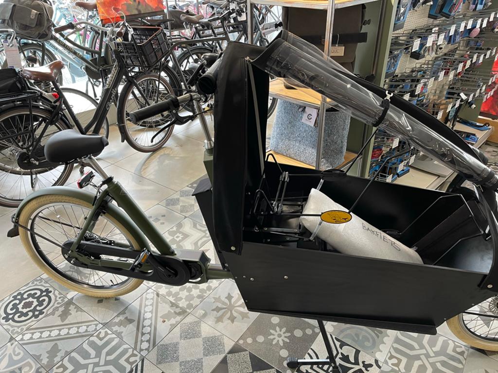 Bakfiets nl Tent (2e hands) in goede staat, Fietsen en Brommers, Fietsen | Bakfietsen, Ophalen, Gebruikt