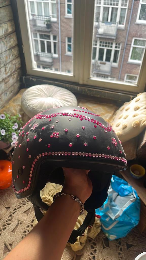Scooter helm, Ophalen of Verzenden, Nieuw, 56 of 57 cm (M, 7 of 7⅛ inch)