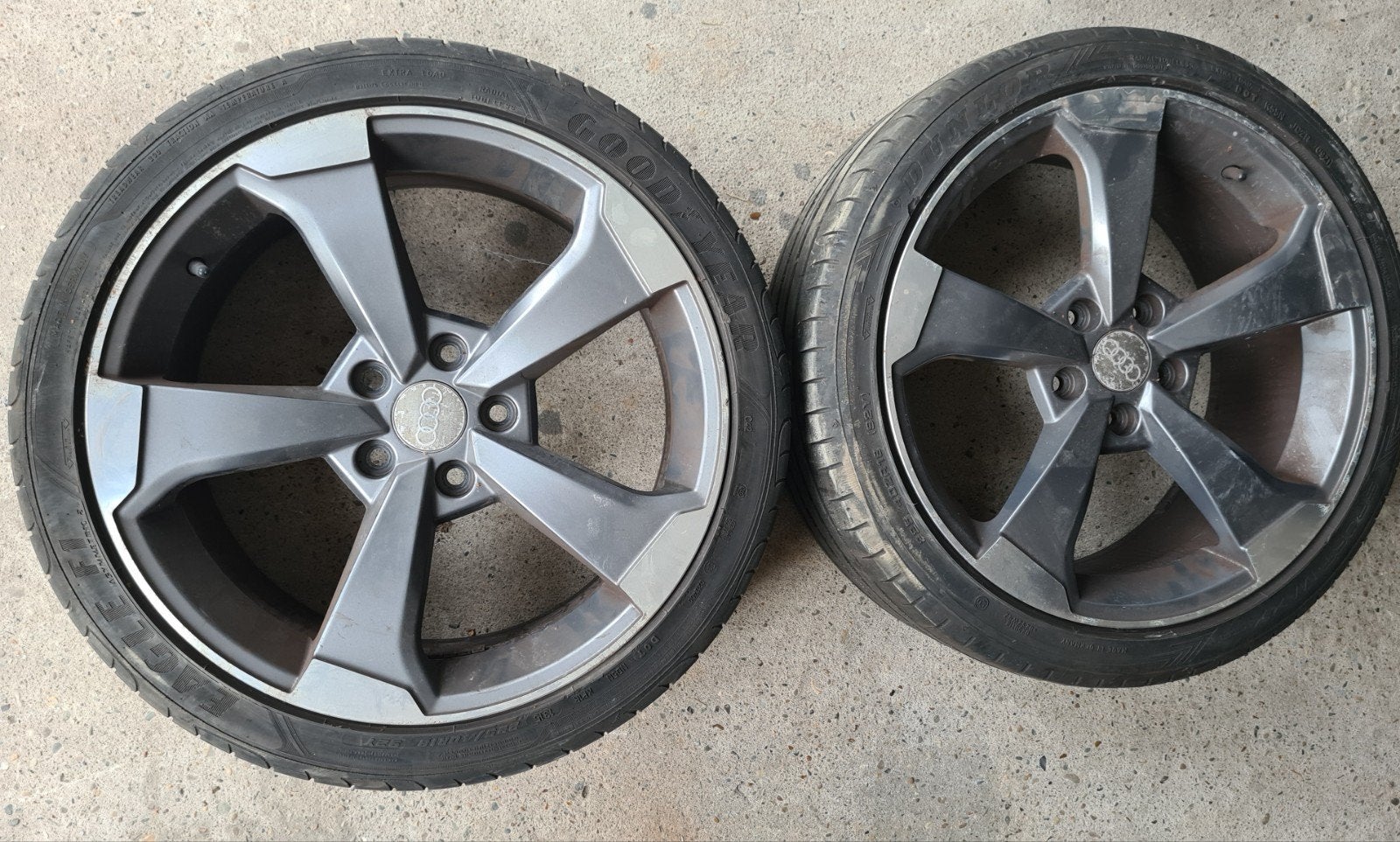 Audi velgen 2 Stuks. 5x112 ET 45. S line. S rotor velgen, Ophalen