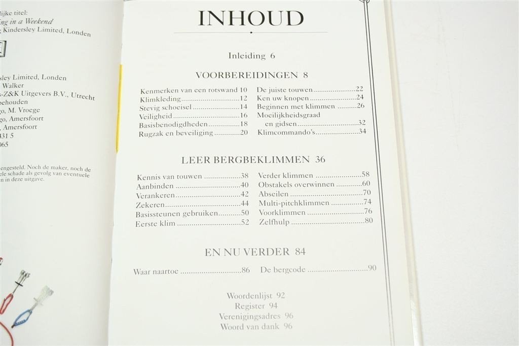 Leer Bergbeklimmen — Techniek & Instructie, Geïllustreerd, Ophalen of Verzenden, Gelezen