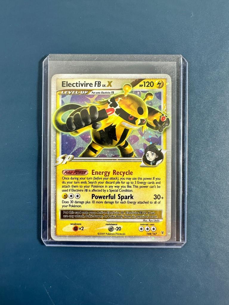 Electivire FB LV. X 144/ 147 Supreme Victors Pokémon kaart, Ophalen of Verzenden, Zo goed als nieuw, Losse kaart, Foil