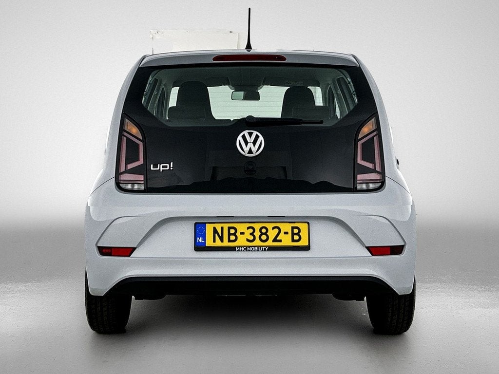 Volkswagen up! 1.0 BMT move up! | Airco | DAB | (bj 2017), Stof, Gebruikt, Wit, Origineel Nederlands