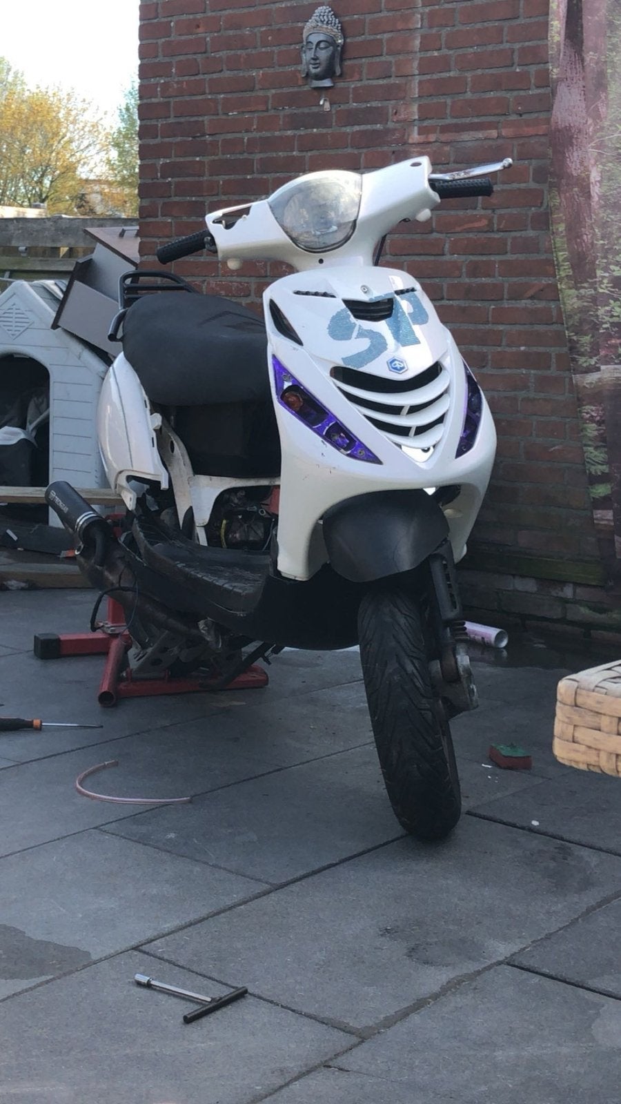Zip 183/187 cc te koop zonder 123, Ophalen of Verzenden, Gebruikt, Blok, Piaggio
