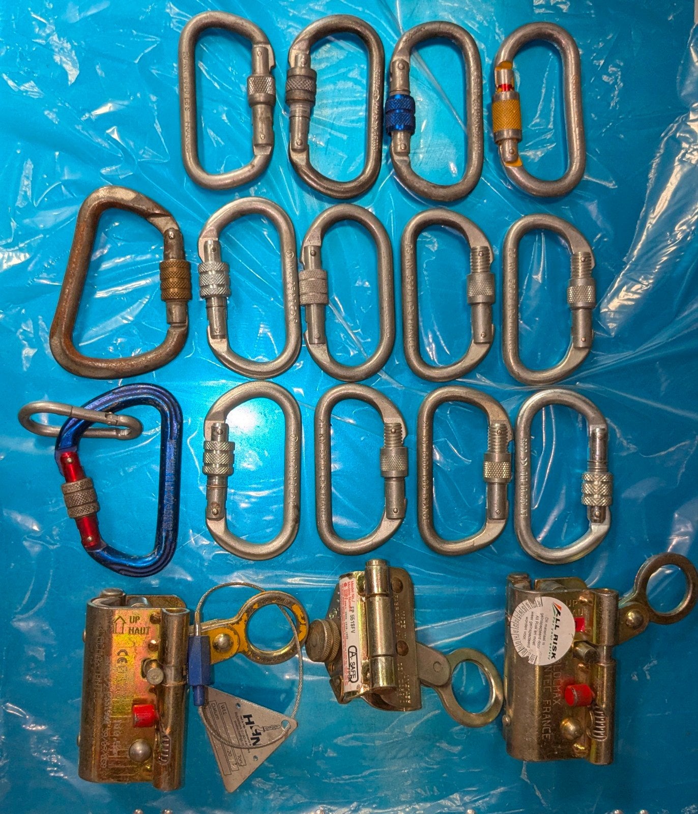 Klimsport Karabiners en Schokdempers merk spullen, Ophalen, Gebruikt, Klimsport-accessoire