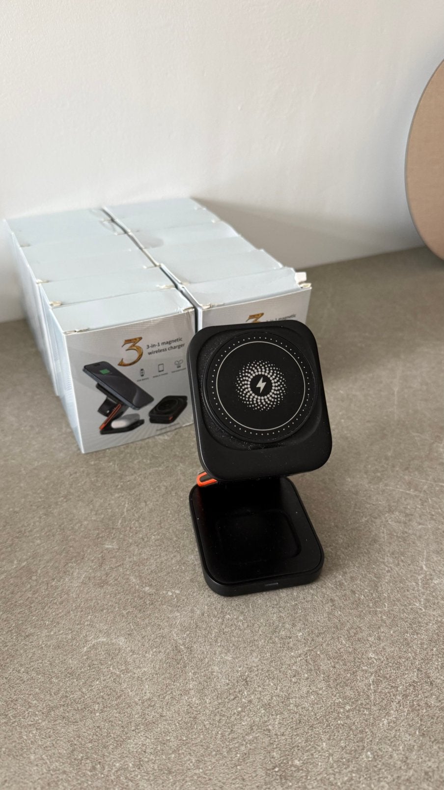 12x 3-in-1 Magnetic Wireless Charger – Apple – Nieuw, Ophalen of Verzenden, Nieuw, Overige typen, Apple