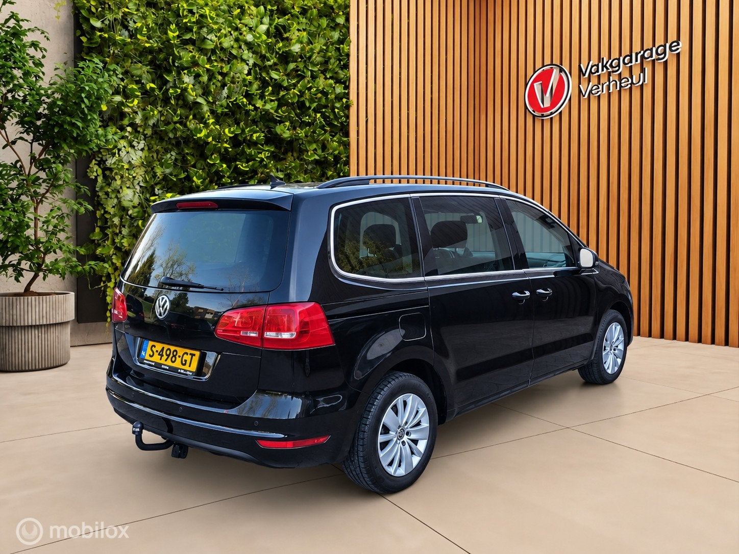Volkswagen Sharan 1.4 TSI ✅150Pk ✅Automaat ✅7 Zit ✅T, Auto's, Euro 5, 4 cilinders, 7 stoelen, Zwart