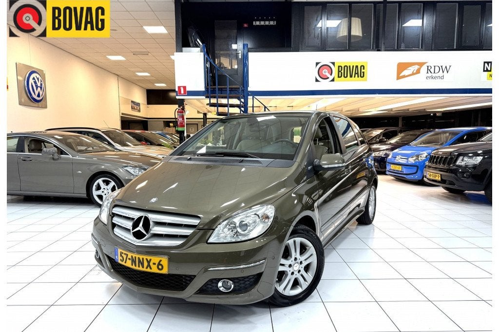 Mercedes-Benz B-Klasse 180 BlueE. Bns Cl. (bj 2010), Euro 5, Gebruikt, 4 cilinders, Bruin