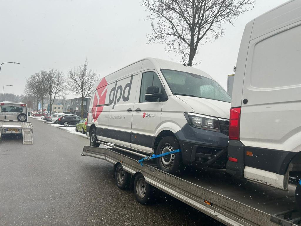 Volkswagen Crafter 35 2.0 TDI L5H4 Trendline, Auto's, Bestelauto's, Bedrijf, Te koop, ABS, Airbags, Airconditioning, Bluetooth