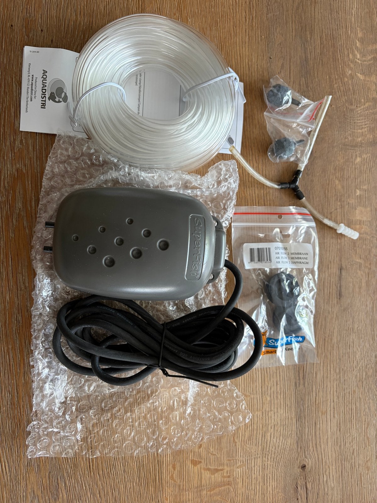 SuperFish Outdoor Pond Air-Kit 2 - Vijverbeluchter, Ophalen of Verzenden, Zo goed als nieuw