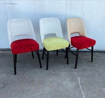 50 stuks Luxe horeca restaurant kantine cafe stoelen, Ophalen, Gebruikt, Overige kleuren, Leer