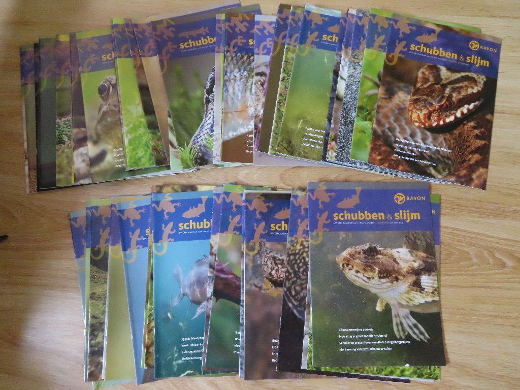 Tijdschrift Schubben en Slijm van RAVON, Ophalen of Verzenden, Zo goed als nieuw, Natuur algemeen