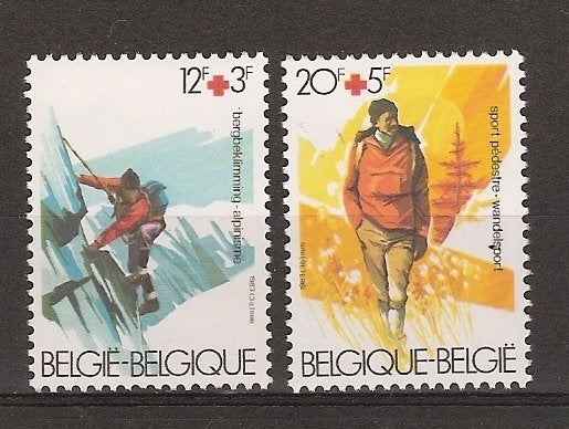 België, Rode Kruis, 1983., Ophalen of Verzenden, Postfris