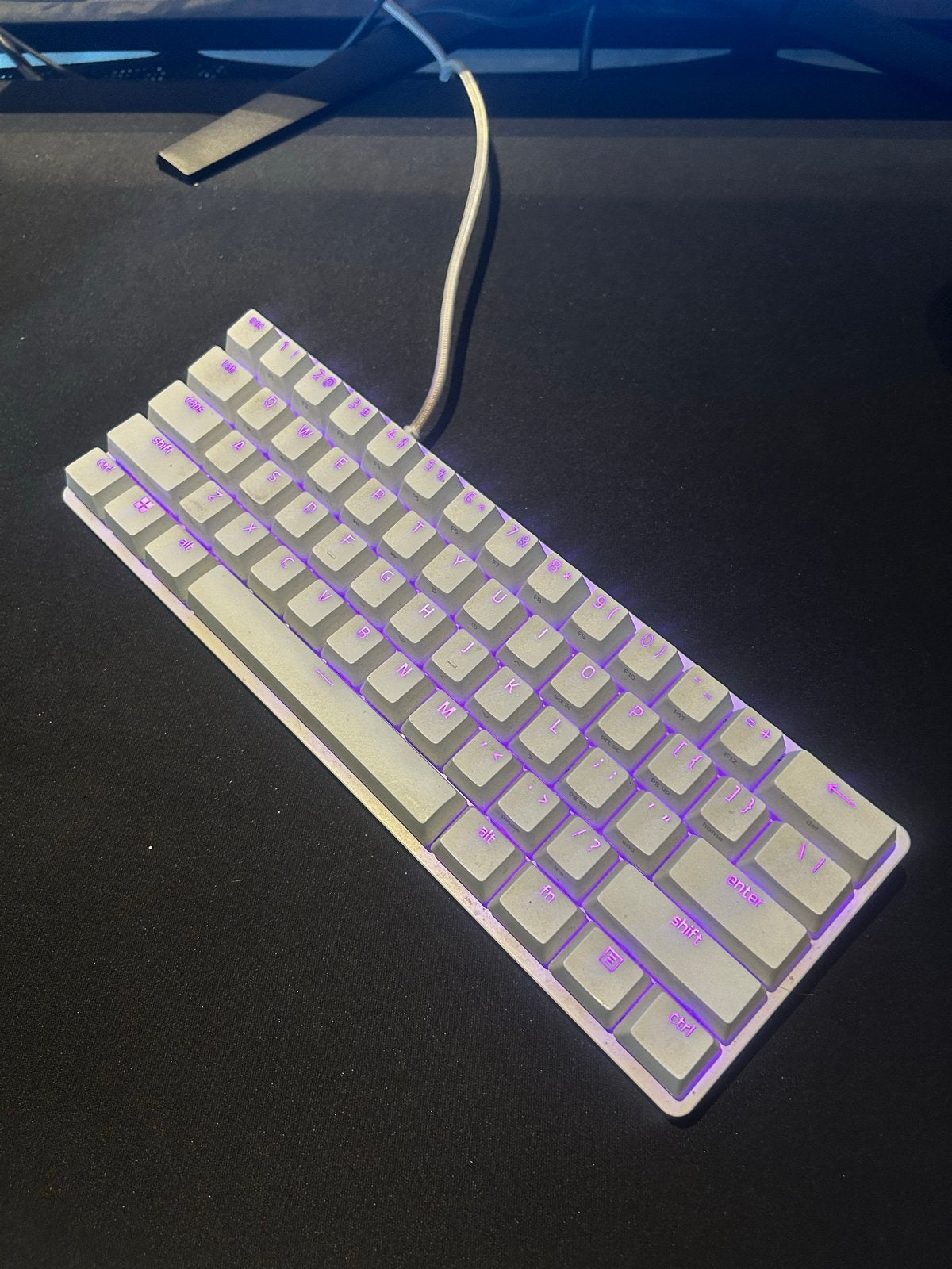 Razer Huntsman Mini 60% Gaming Toetsenbord - Perfecte Staat, Computers en Software, Gaming toetsenbord, Ophalen of Verzenden, Zo goed als nieuw