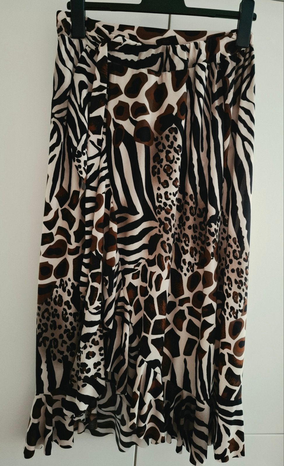 Dierenprint rok XL, Kleding | Dames, Bruin, Maat 46/48 (XL) of groter, Ophalen of Verzenden, Zo goed als nieuw