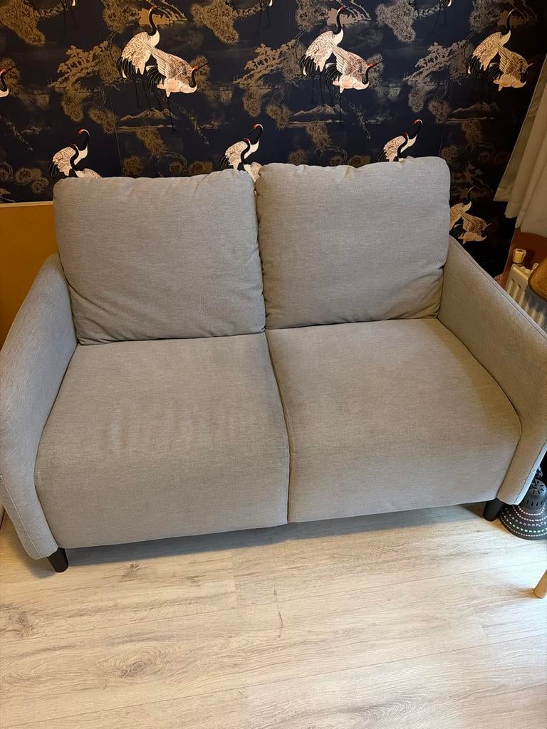 Comfortabele grijze tweezitsbank Angersby Ikea, Huis en Inrichting, Ophalen, Gebruikt, 150 tot 200 cm, Tweepersoons