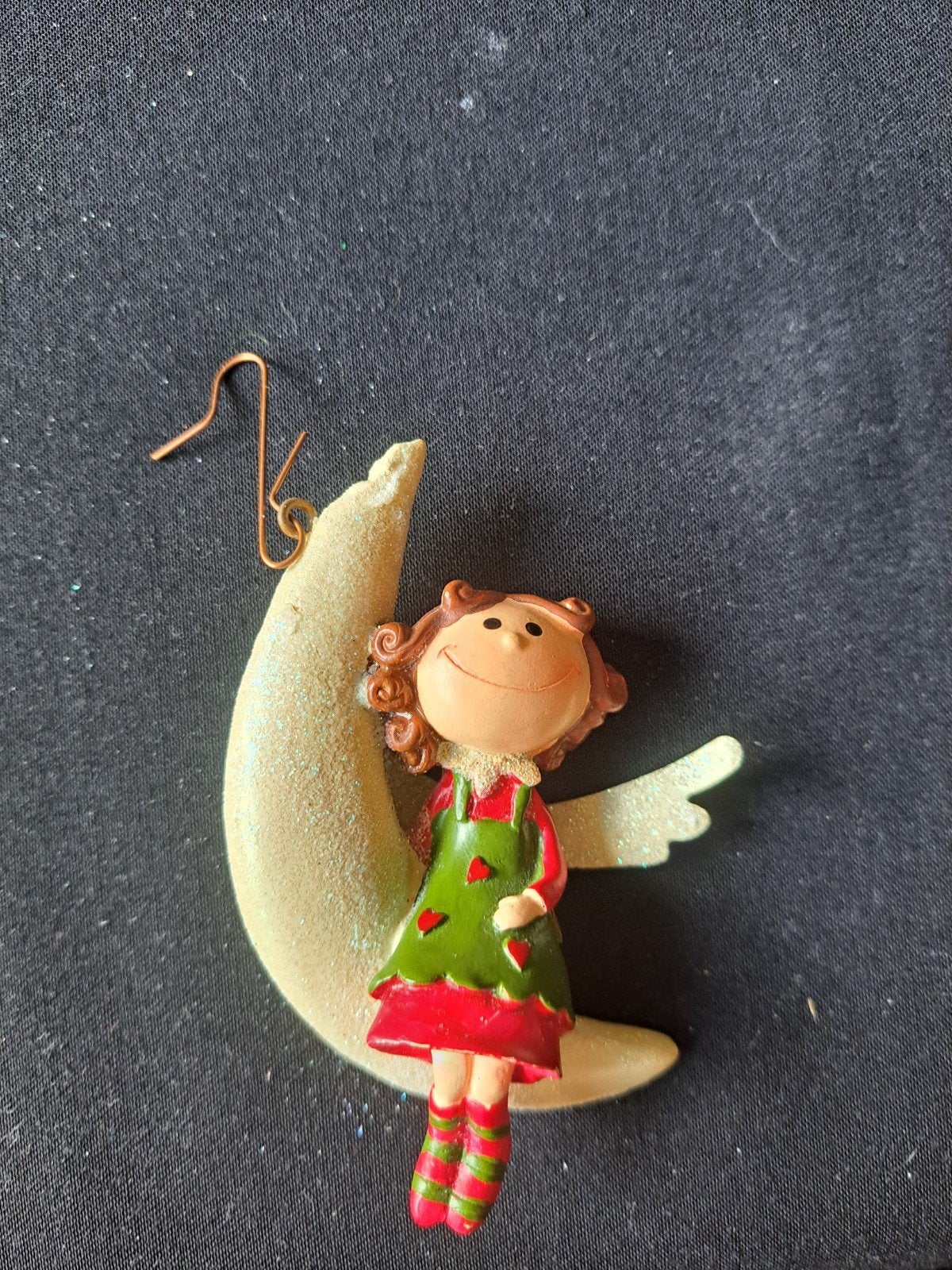 Engeltje op maan kerstbal, Verzenden